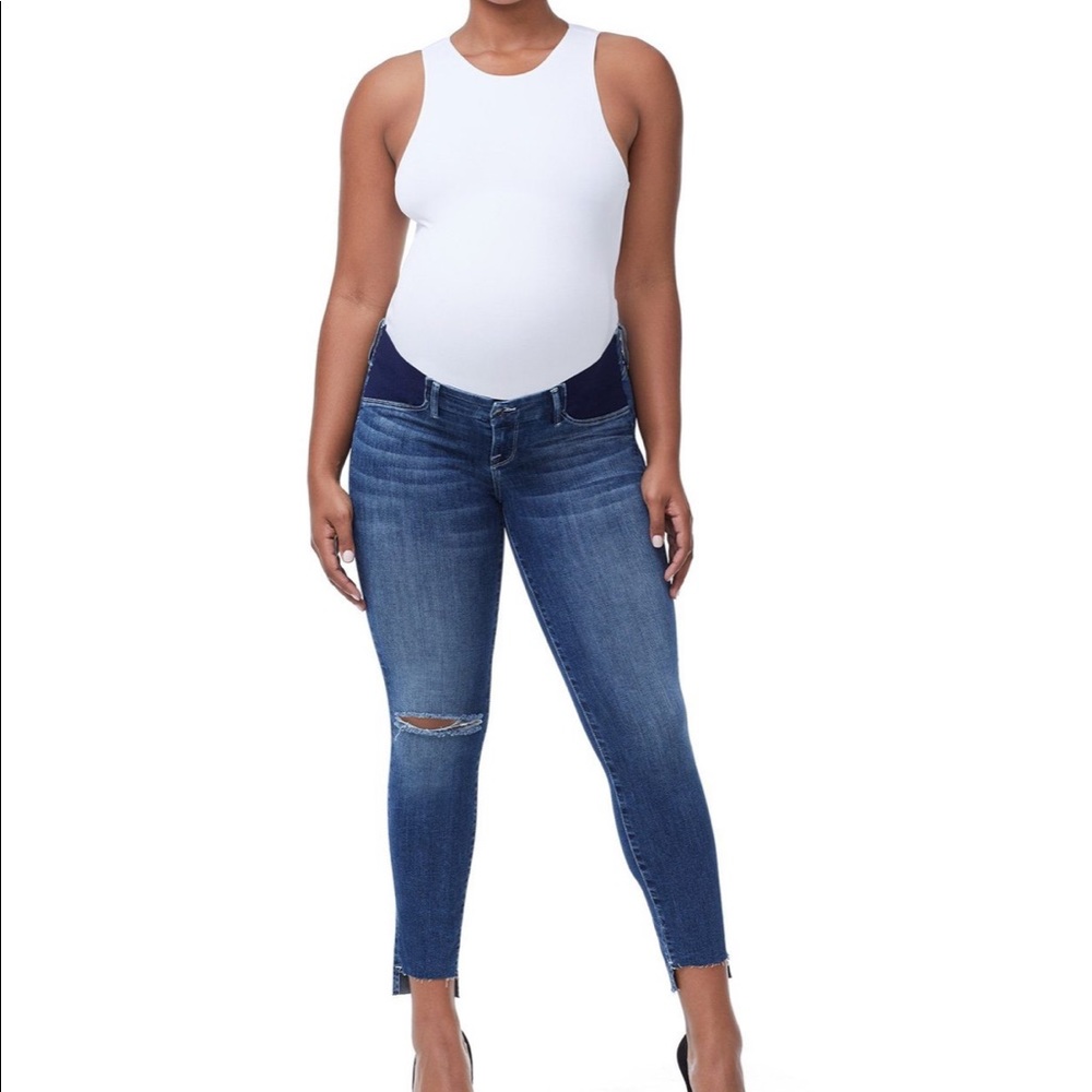 Good American maternity jeans